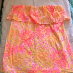 Lilly Pulitzer Off the Shoulder Shirt